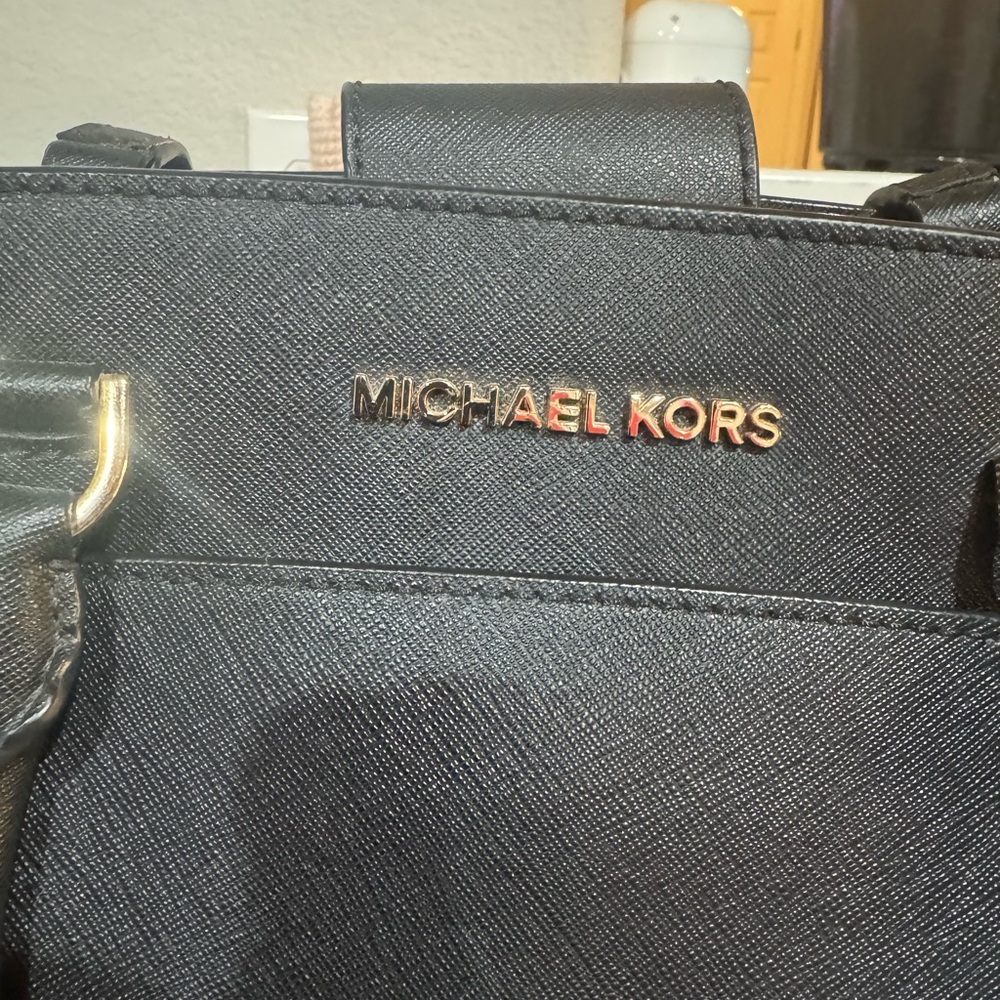 Michael Kors Charcoal Gray Tote - Picture 3 of 11